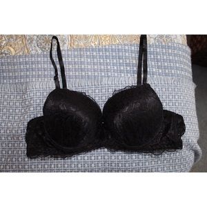 NWOT Black Lace Bra